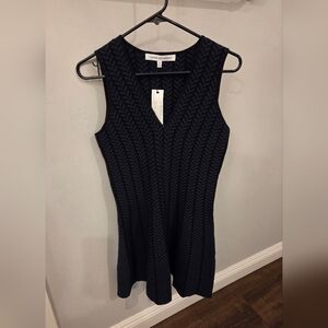 NWT cupcakes & cashmere Black Sleeveless Top